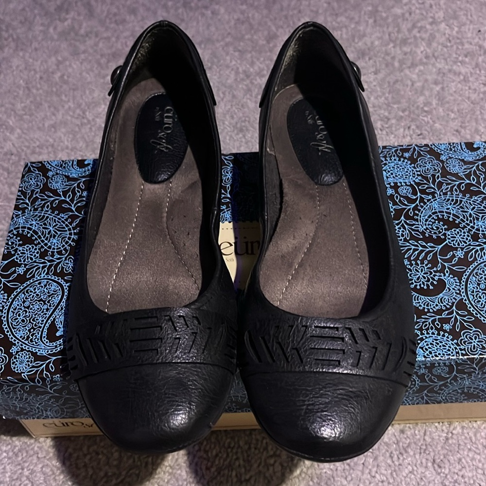 Eürosoft Serene Black Flat | Size 9.5
